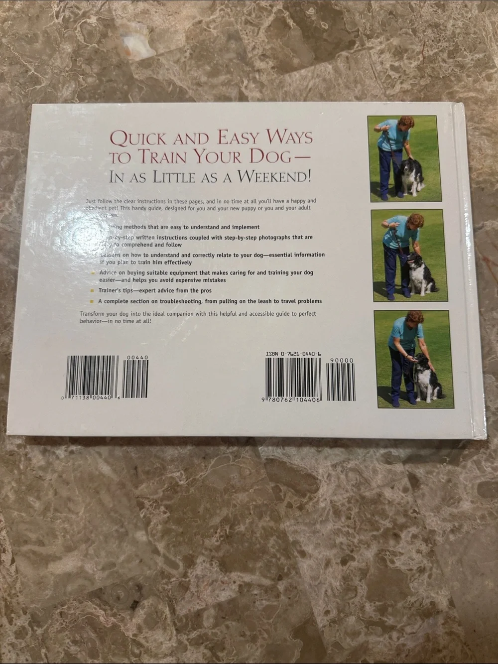 Dog Training in No Time - Golden Cover Hardcover